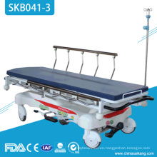 Carro hidráulico paciente del transporte del hospital SKB041-3 para el paciente